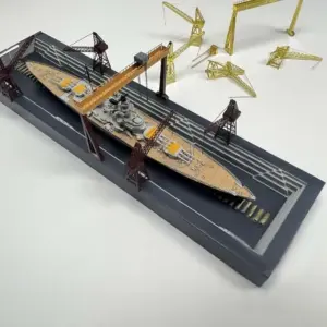 1/2000 Grosser Kurfürst Battleship Model Set