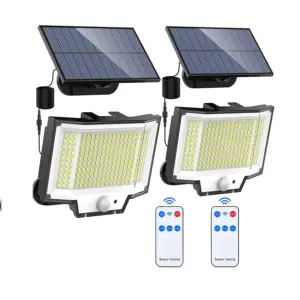 318 LED Solar Street Light with 1000 Lumens