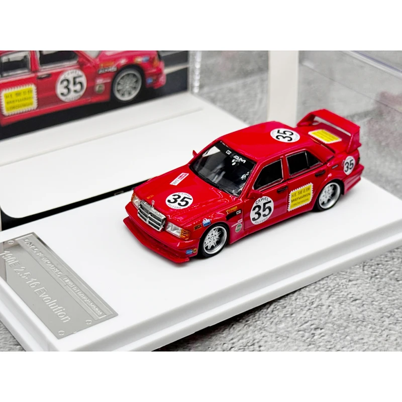 Bright Yellow Mercedes-Benz 190E EVO2.5 Model 5 Bright Yellow Mercedes-Benz 190E EVO2.5 Model - Image 5