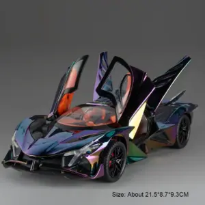1:24 Scale Iridescent Supercar Model 19 S31e539c3b1e54892a5f9f13e4b3748a11