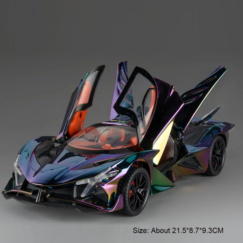 1:24 Scale Iridescent Supercar Model 10 1:24 Scale Iridescent Supercar Model - Image 10