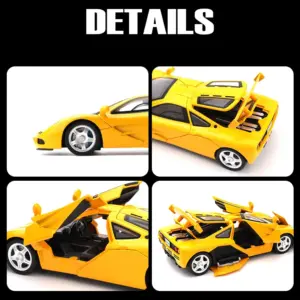Yellow McLaren F1 Diecast Model 1:32 Scale 14 S32119f14255348e8b8b73d2ffd7465ee3