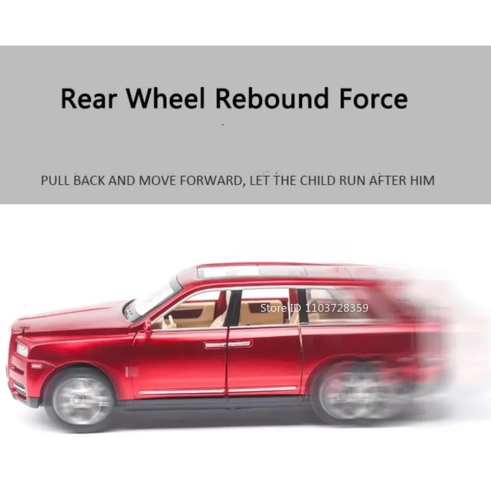 Diecast Rolls-Royce Cullinan Model 1:24 Scale 4 Diecast Rolls-Royce Cullinan Model 1:24 Scale - Image 4