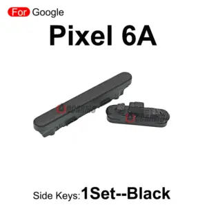 Black Replacement Side Buttons for Pixel 6A 4 S3240d152cf61442ba4faf222c4a159a7g