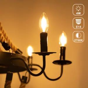 Vintage LED Candle Bulbs Set of 10 9 S32481e2e2f6448088d3a67c98c8c48fae