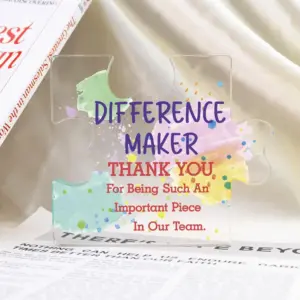 Colorful Puzzle Work Anniversary Plaque 10 S3248d7fd0a5d45cdb9df8bce9d56c86bt