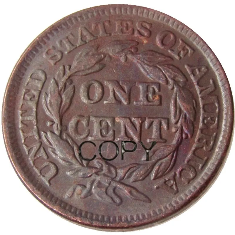 1840 US Large Cent Copper Coin 2 1840 US Large Cent Copper Coin - Image 2