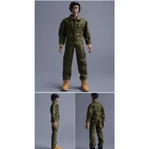 1/12 Scale Casual Workwear Jumpsuit for Figures 13 S325efe99e7364f28b5a69a991105f639z