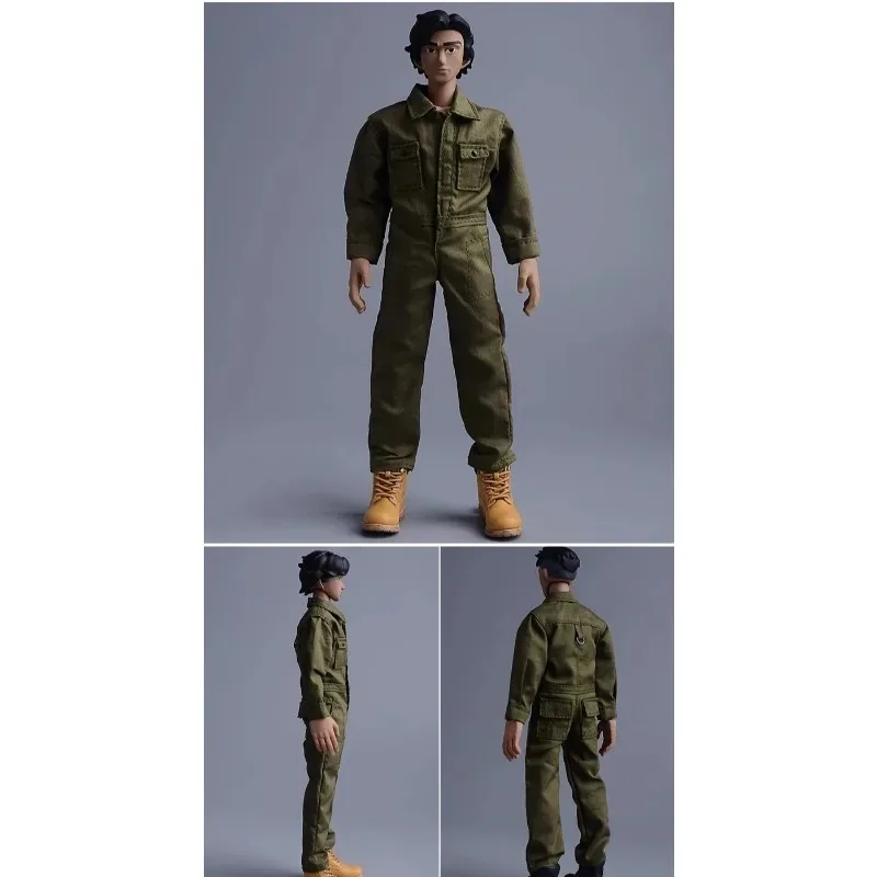 1/12 Scale Casual Workwear Jumpsuit for Figures 4 1/12 Scale Casual Workwear Jumpsuit for Figures - Image 4