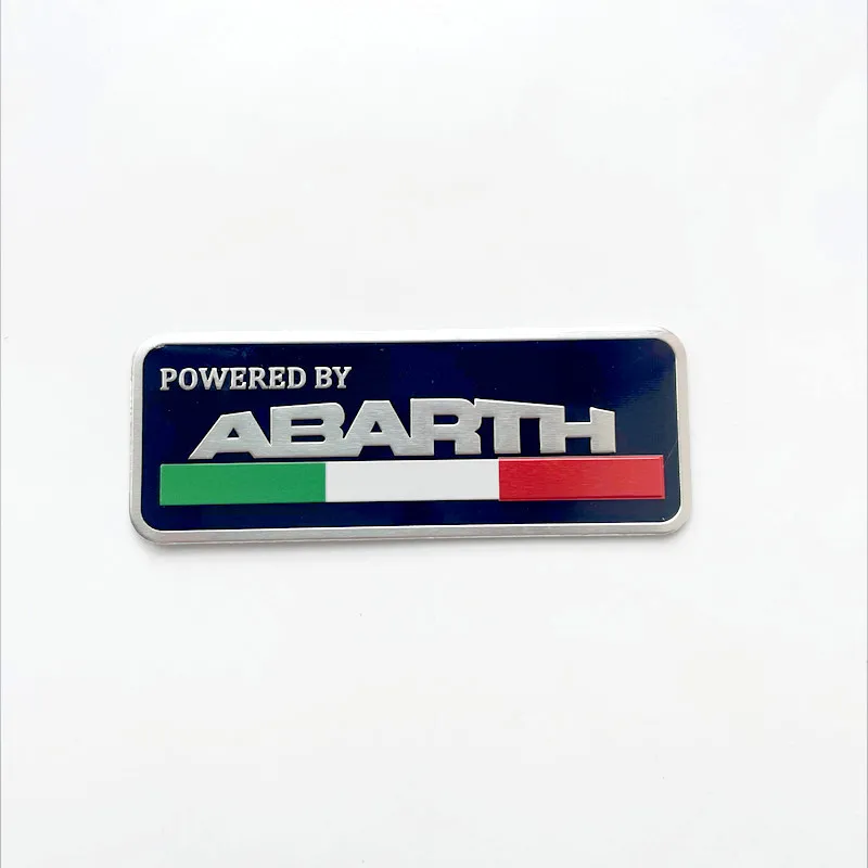 Abarth Aluminum Vehicle Emblem Sticker 6 Abarth Aluminum Vehicle Emblem Sticker - Image 6