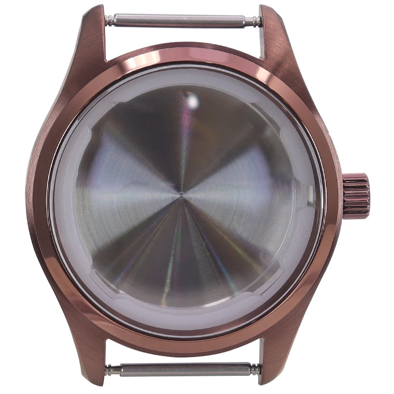40mm Stainless Steel Watch Case for Diver and Pilot 2 40mm Stainless Steel Watch Case for Diver and Pilot - Image 2