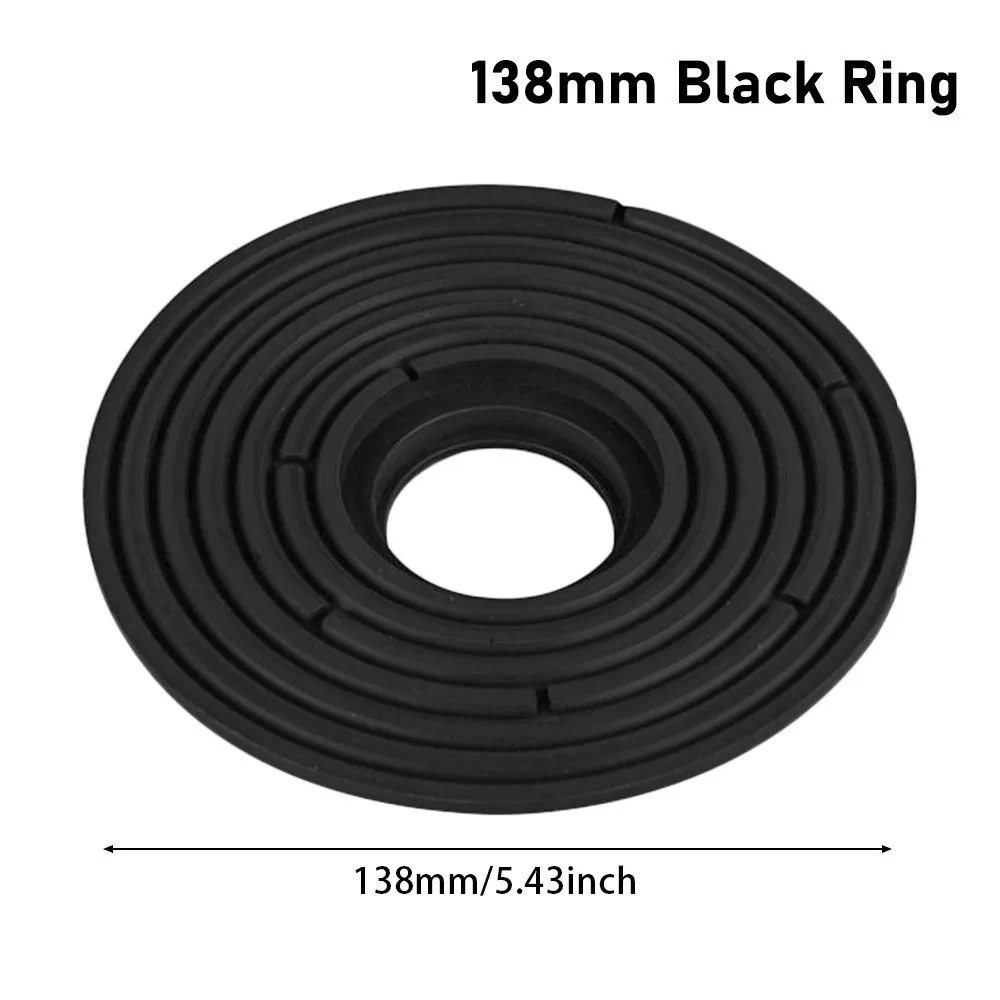 Black Bathroom Drain Core 138mm with Sealing Features 8 Black Bathroom Drain Core 138mm with Sealing Features - Image 8