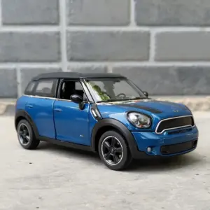 Mini Cooper S 1:24 Scale Diecast Model - Red or Blue 7 S3293b2ff794242fda196ae2c7775f4dbm