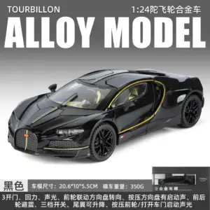 Blue 1:24 Scale Bugatti Model Car 15 S32a41e07f79244a8b872cf7f6b8a548aL