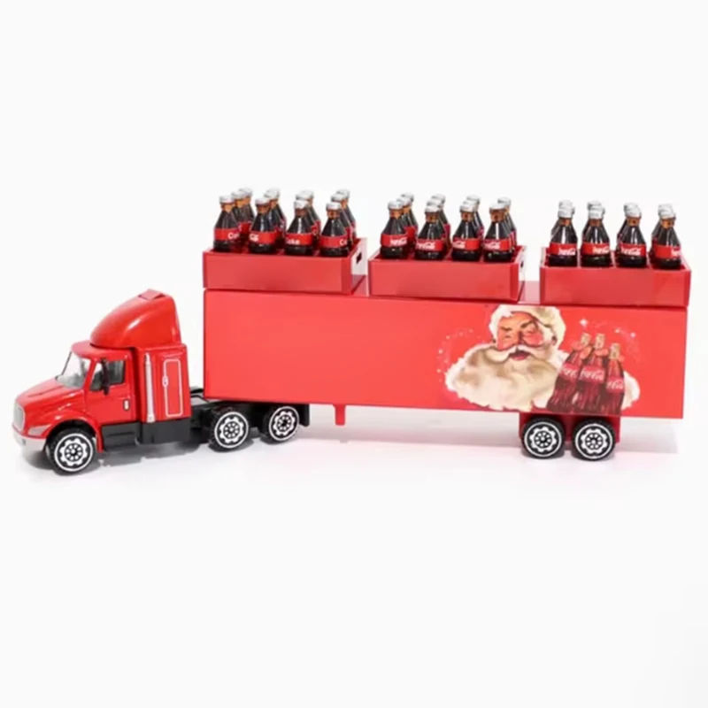 Festive Santa Beverage Truck Model 1:87 Scale 7 Festive Santa Beverage Truck Model 1:87 Scale - Image 7