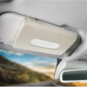 Elegant PU Leather Car Tissue Box Holder 13 S32dd62f8eacc417fbf34f2ff720c349bV