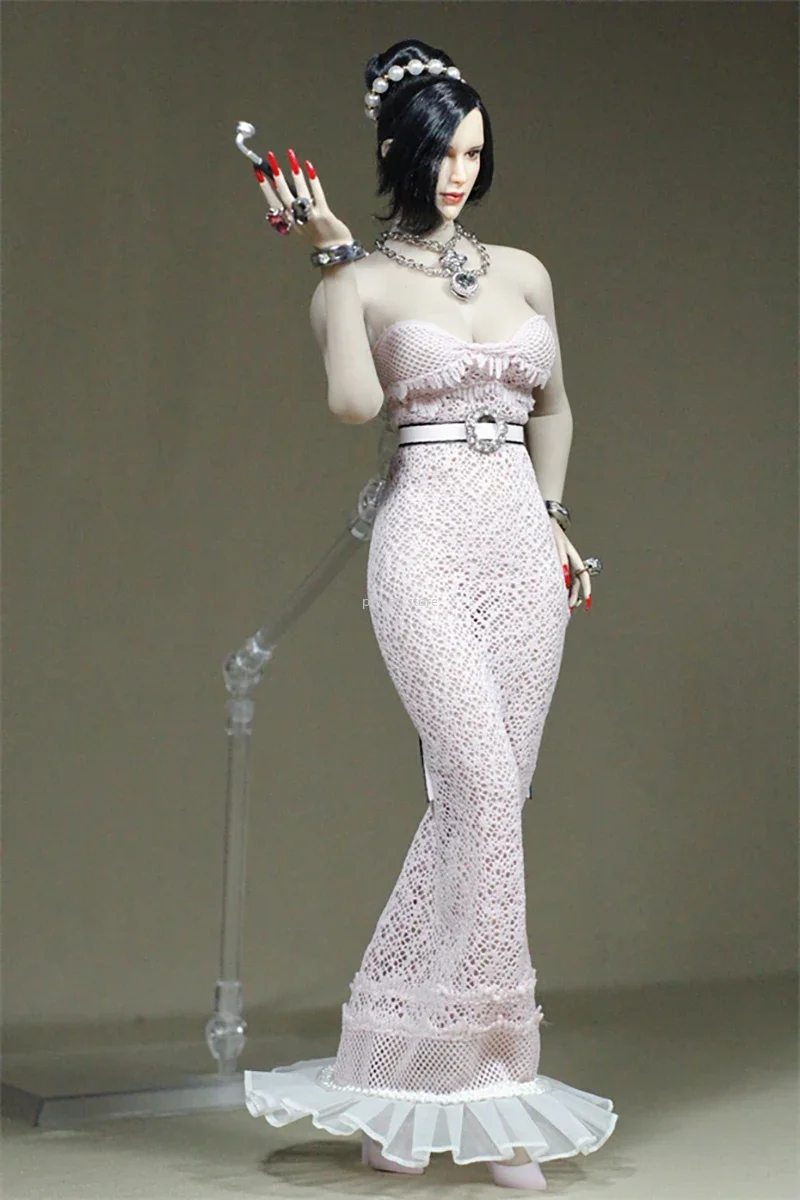 Pink 1/6 Dress for Phicen JIAOUL Dolls 6 Pink 1/6 Dress for Phicen JIAOUL Dolls - Image 6