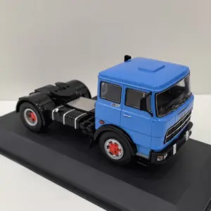 Vibrant Blue Fiat 619 N1 1980 Tow Truck Model 9 S32ebdc89f8744397a2bfaf1055c395567