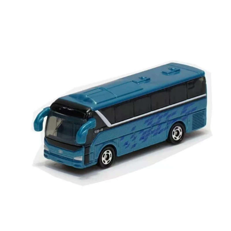 Blue Alloy Jiefang CN-14 Bus Model 1:64 Scale 2 Blue Alloy Jiefang CN-14 Bus Model 1:64 Scale - Image 2