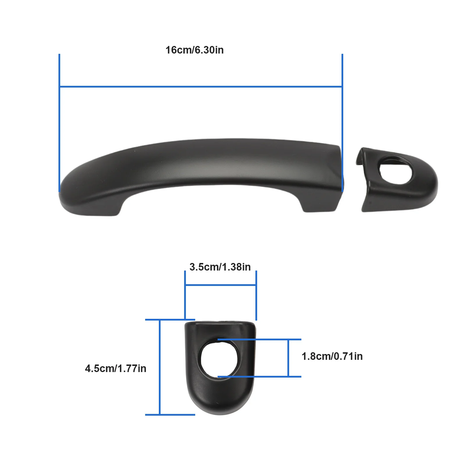 Volkswagen T5/T6 & Caddy Handle Cover Set 3 Volkswagen T5/T6 & Caddy Handle Cover Set - Image 3