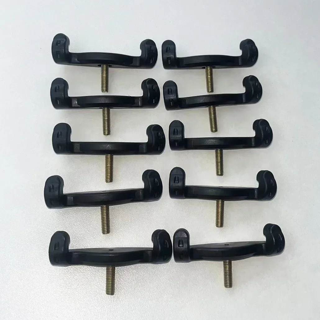 Black 1/2 Violin Shoulder Rest Feet Set of 10 5 Black 1/2 Violin Shoulder Rest Feet Set of 10 - Image 5
