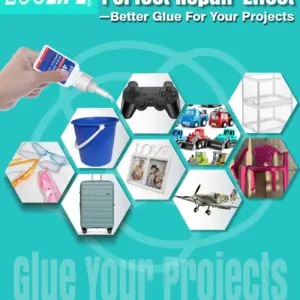 Super Fast 17ml Plastic Bonding Glue 12 S33246b58d7214c9785bee2f74de2c36f6