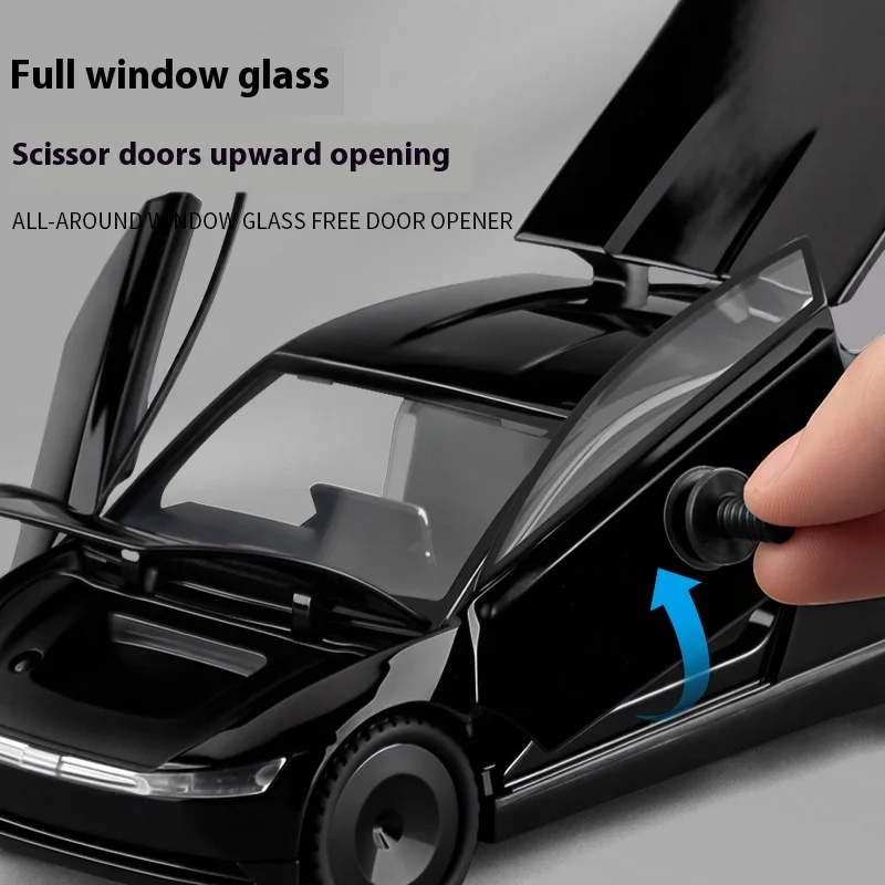 1:32 Scale Gold Car Model Diorama 5 1:32 Scale Gold Car Model Diorama - Image 5