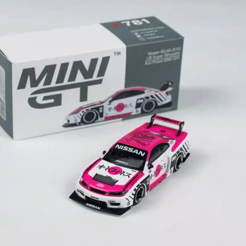 MINI GT LBWK S15 Silvia Diecast Car Model 3 MINI GT LBWK S15 Silvia Diecast Car Model - Image 3