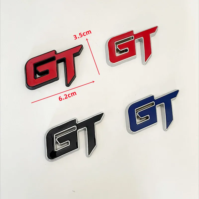 GT Emblem Badge for Cars 62x35mm 2 GT Emblem Badge for Cars 62x35mm - Image 2