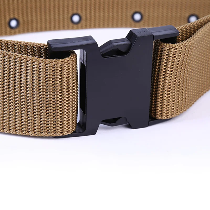 Durable Canvas Tactical Army Belt for Men 3 Durable Canvas Tactical Army Belt for Men - Image 3