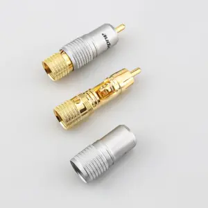 Premium RCA Male Connectors Set for Audio Systems 9 S335613b4fcd642cda11334f7f41bba6aN