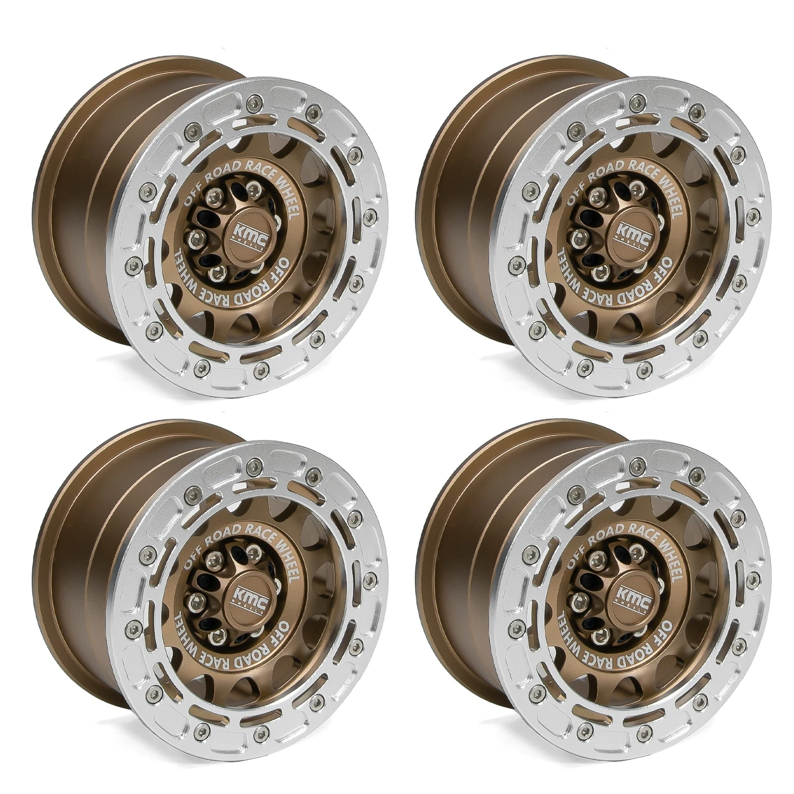 Metal Beadlock Wheel Rims for RC Crawlers 8 Metal Beadlock Wheel Rims for RC Crawlers - Image 8