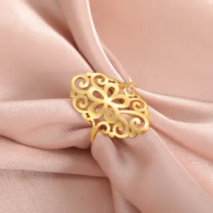 Elegant Filigree Flower Ring for Women 8 S3364db7305194dea99bdbaa0ecd7b9dev