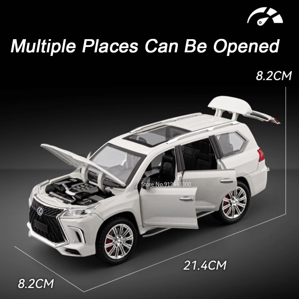 RC Lexus LX570 Prado 1:24 Scale Luxury SUV 3 RC Lexus LX570 Prado 1:24 Scale Luxury SUV - Image 3