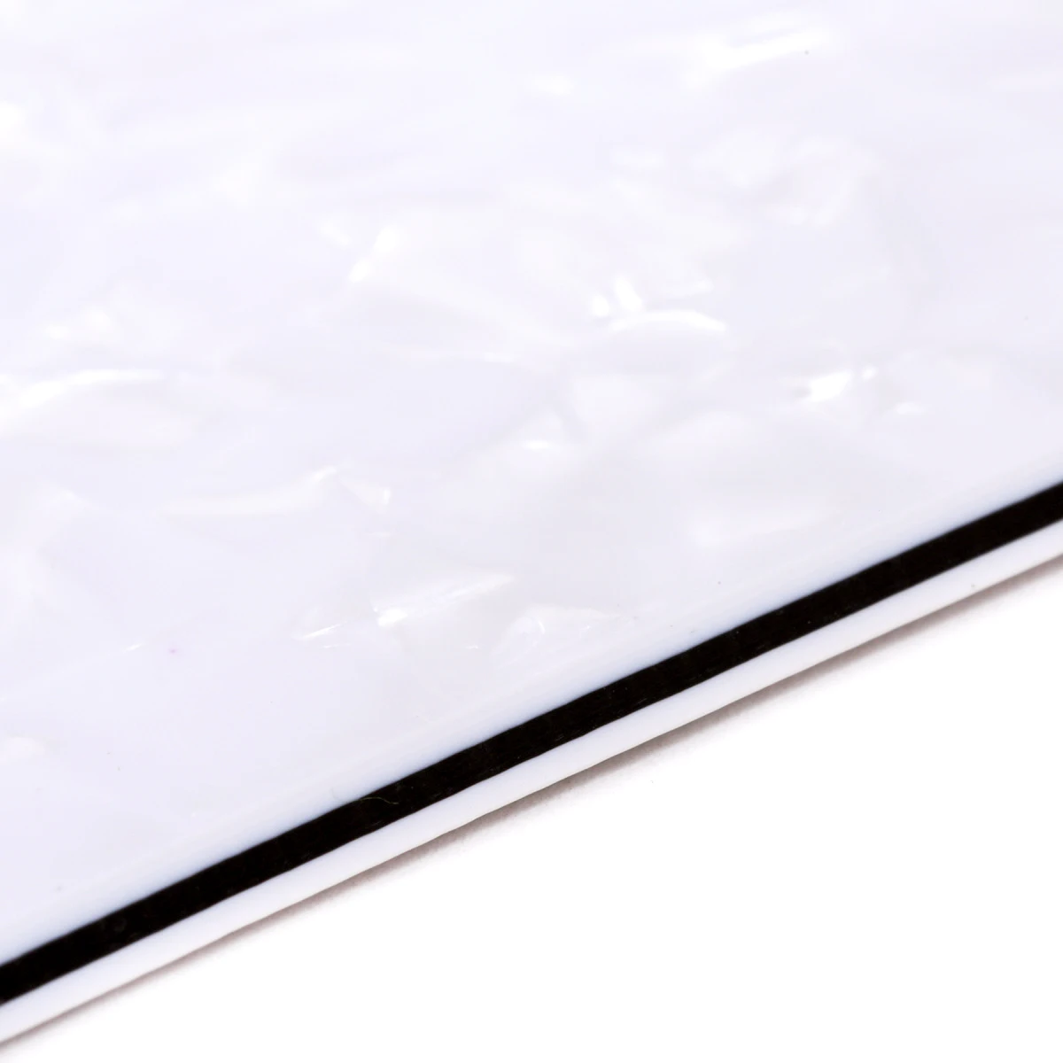 White Pickguard for Fender Tele Deluxe Models 4 White Pickguard for Fender Tele Deluxe Models - Image 4