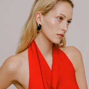 Stainless Steel Oval Agate Stud Earrings 12 S339ff175be53429bac2b00324195ce1ad 1