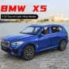 BMW X5 1:32 Diecast Model in Vibrant Blue