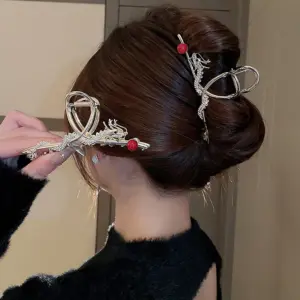 Chinese Zodiac Dragon Hair Clip in Gold Tone 14 S33bbc2ac0667479684da6e57702c2984h