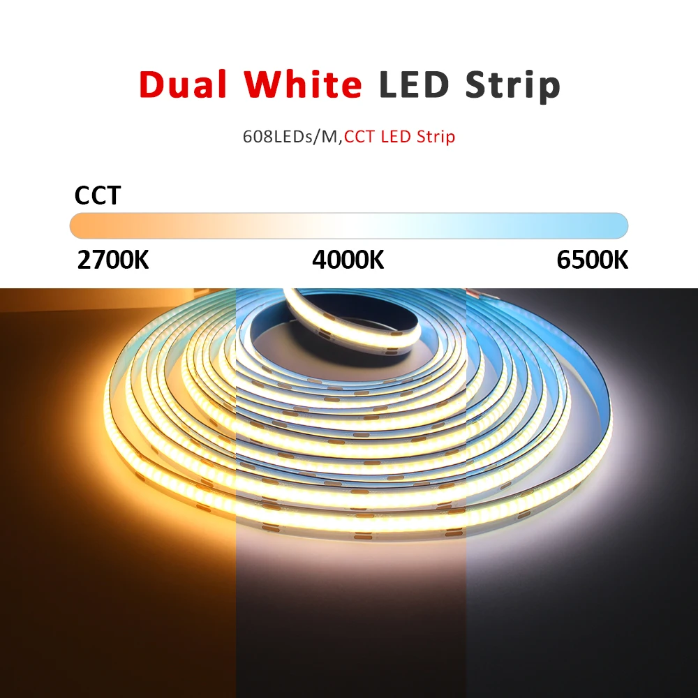 5-Meter Multi-Color COB LED Strip Light 10 5-Meter Multi-Color COB LED Strip Light - Image 10