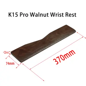 Walnut Wooden Wrist Rest for Keychron Pro Models 15 S33eeae51a1804f80b13ca3309a0062fe2
