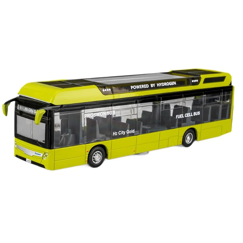 Modern Hydrogen Bus Model 1:32 Alloy Collectible 5 Modern Hydrogen Bus Model 1:32 Alloy Collectible - Image 5