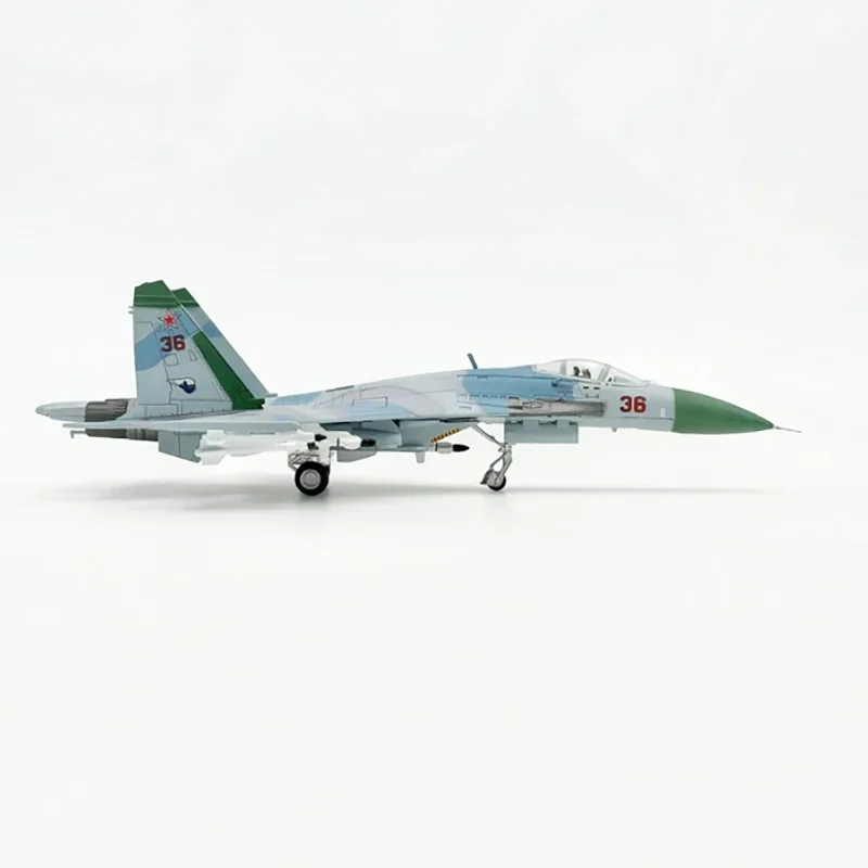 Su-27 Fighter Jet Diecast Model 1:100 Scale 2 Su-27 Fighter Jet Diecast Model 1:100 Scale - Image 2