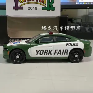 2018 Challenger Police Car Collectible Model 8 S341a4c00a4d34f44bfeb0dffa21974d1X