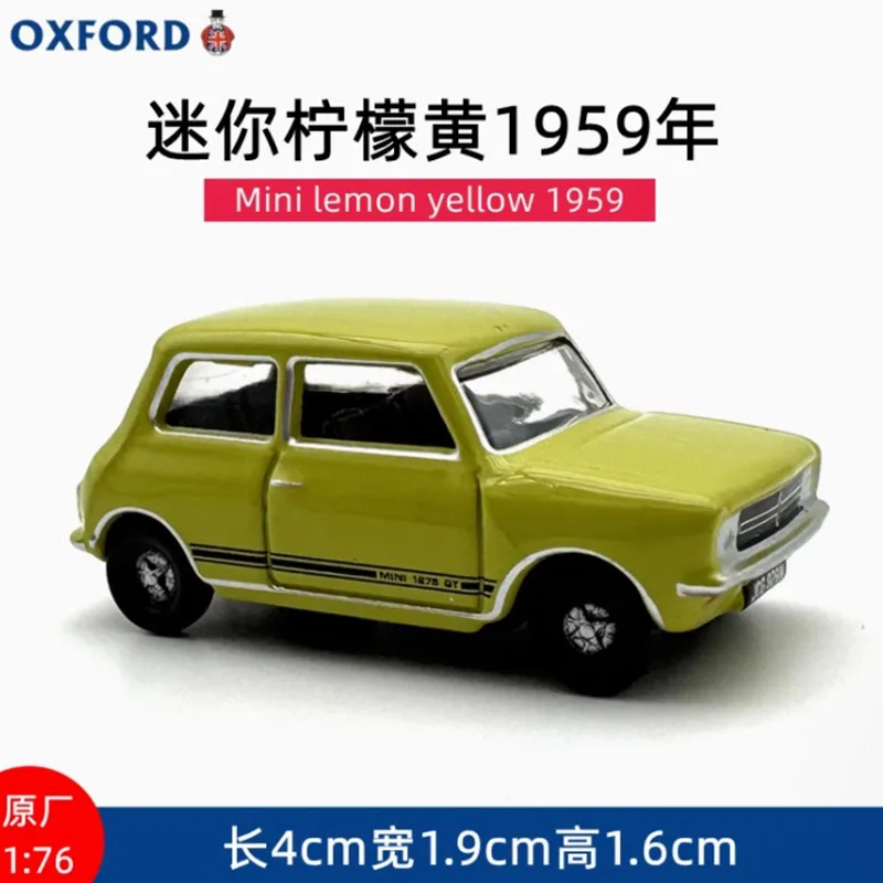 Mini Cooper 1/76 Diecast Model in Vibrant Colors 2 Mini Cooper 1/76 Diecast Model in Vibrant Colors - Image 2
