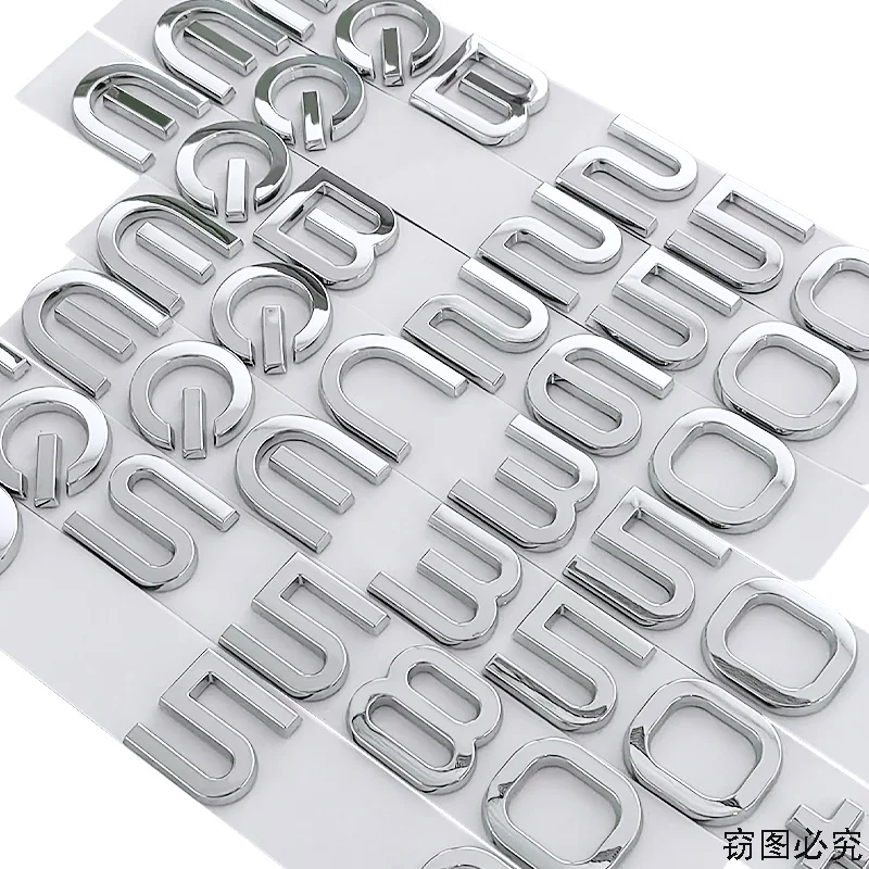 Mercedes-Benz EQ Model Badge Set for Cars 2 Mercedes-Benz EQ Model Badge Set for Cars - Image 2