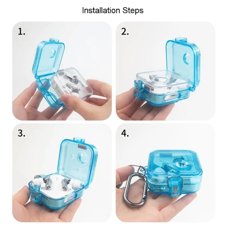 Transparent TPU Protective Case for Nothing Ear 2 4 Transparent TPU Protective Case for Nothing Ear 2 - Image 4