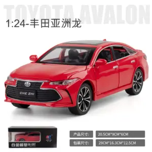 Black Toyota Avalon 1:24 Diecast Model with Sound 13 S344185a7ecaf44889c4a9e80fff6eaf7b