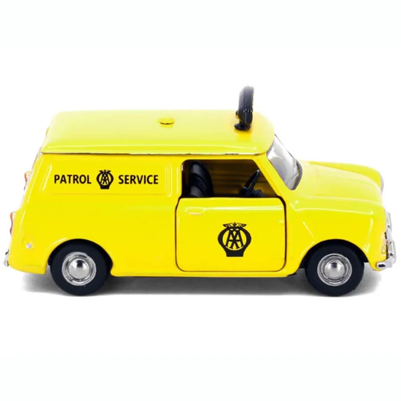 Vintage Yellow Mini Cooper Van Model 1:50 Scale 2 Vintage Yellow Mini Cooper Van Model 1:50 Scale - Image 2