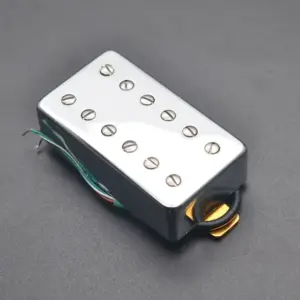 Brass Cover Humbucker Pickup for Guitars 18 S3468c311b35f4496ba52a1ac7467e373S