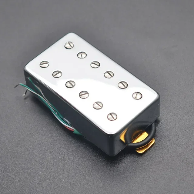 Brass Cover Humbucker Pickup for Guitars 9 Brass Cover Humbucker Pickup for Guitars - Image 9